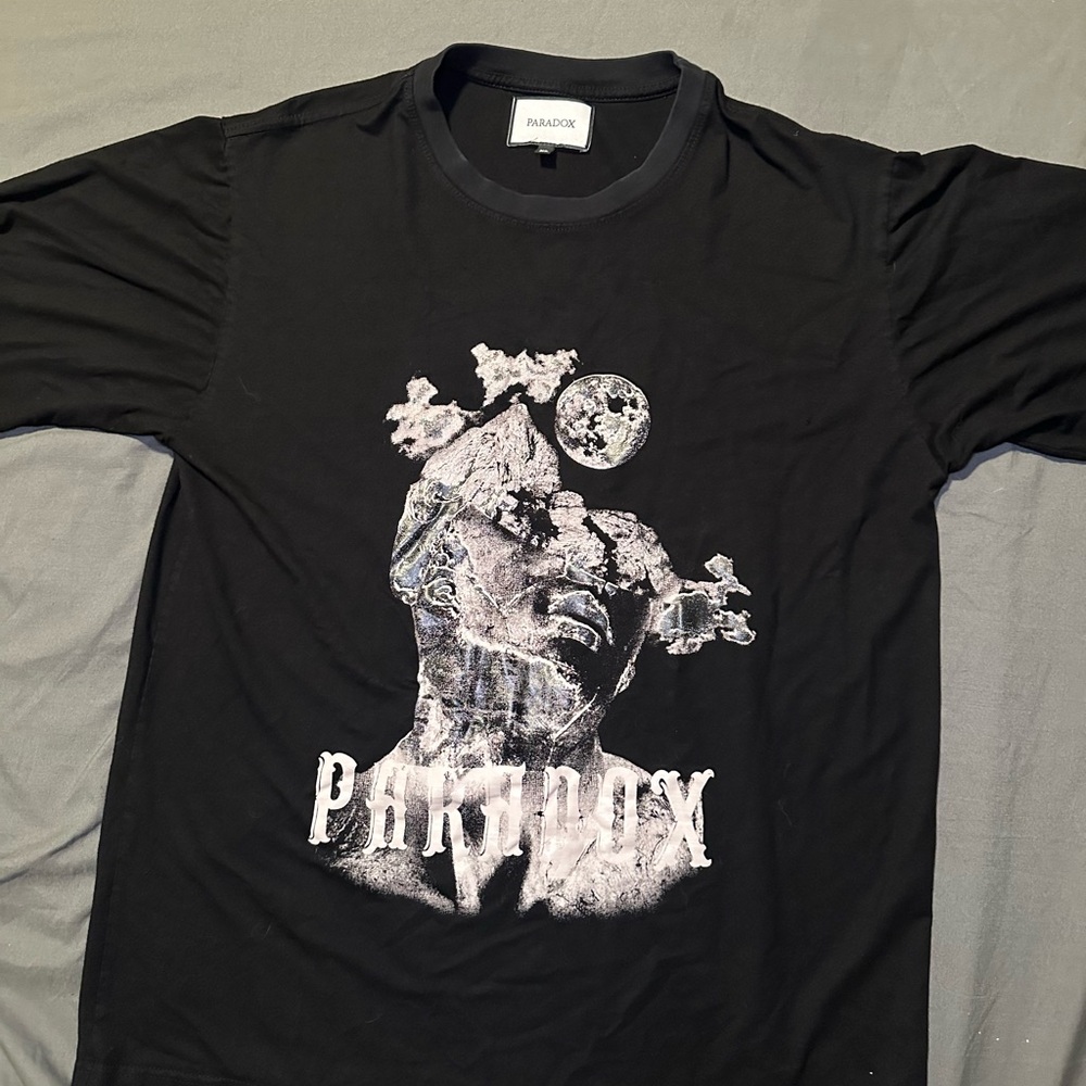 Paradox Black and White Artistic Tee